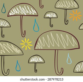 Umbrellas and weather