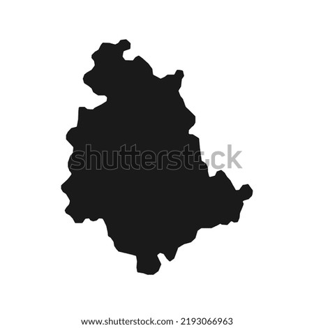 Umbria Map. Region of Italy. Vector illustration.