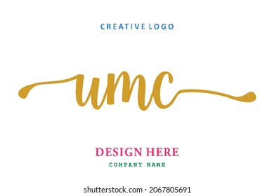 UMC lettering logo is simple, easy to understand and authoritative