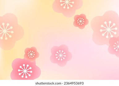 Ume Japanese Paper Japanese Pattern Nengajo Background