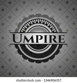 Umpire black emblem