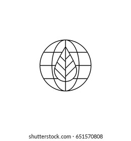 Umrella icon. Line icon for interfaces
