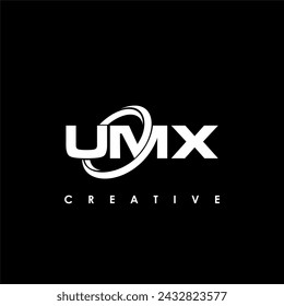 UMX Letter Initial Logo Design Template Vector Illustration