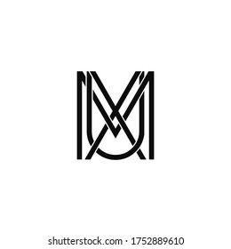 umx letter original monogram logo design