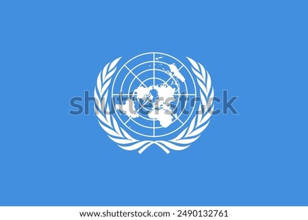 Similar – Image, Stock Photo International flags waving in the wind