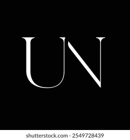 DESIGN CRIATIVO DO SÍMBOLO DO LOGOTIPO INICIAL DA ONU