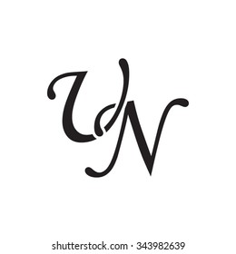 UN initial monogram logo