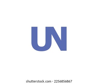 UN logo design vector template