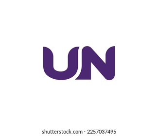 UN logo design vector template