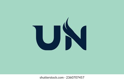 UN logo design vector template