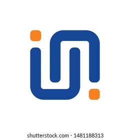 un logo initial letter design template vector illustration