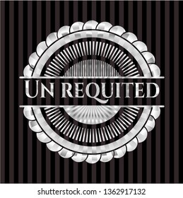 Un requited silver shiny emblem