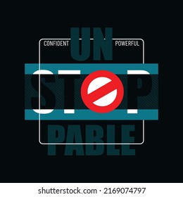 Un stop pable,Quotes typography design in vector illustration.clothing,t shirt,apparel and other uses.Abstract design with the grunge and denim style. Vector print, typography, poster.
