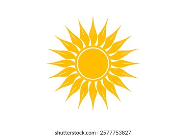 un, summer, icon, vector, illustration, sunlight,