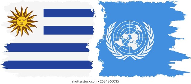 La ONU y Uruguay avisan de conexión, Vector