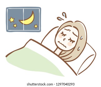 unable to sleep well