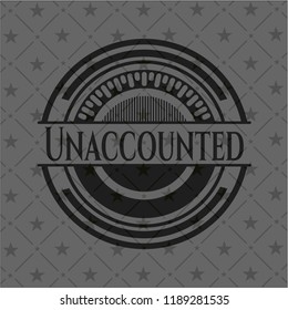 Unaccounted dark icon or emblem