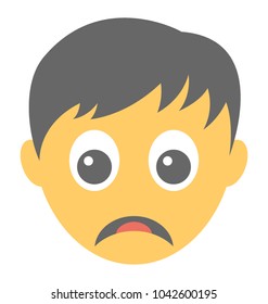 
An unamused emoticon expression
