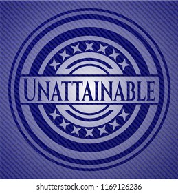 Unattainable with jean texture
