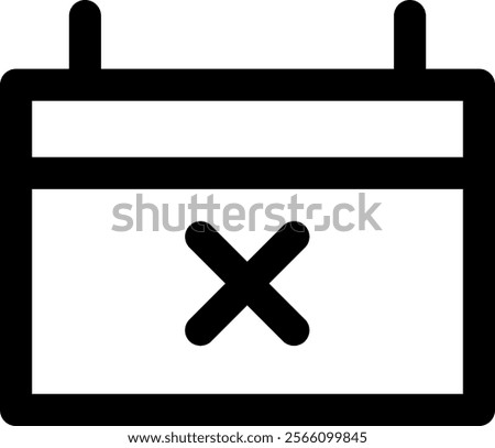 Unavailable Icon Design For Your Projects