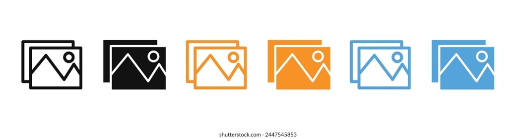 Unavailable Image Error Icon for Missing Photo Notification