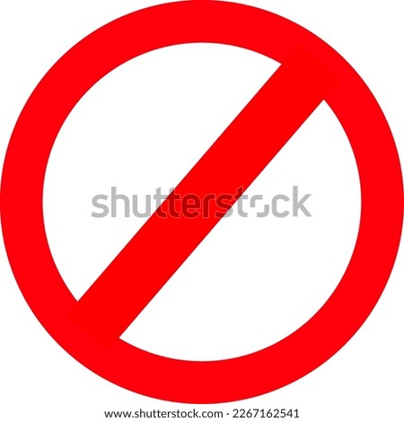 Unavailable Simple Logo Vector On Red Foto stock © 