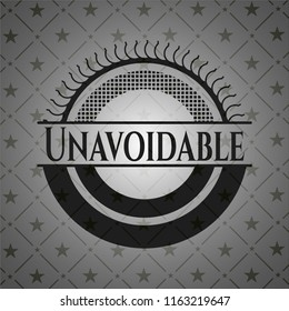 Unavoidable realistic black emblem
