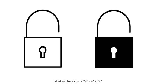 Unblocked icon concept. best for web design.