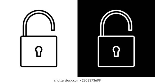 Unblocked icon vector icon set collection.