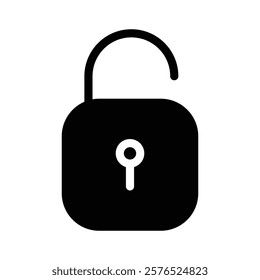 Unblocked icon web design in vector