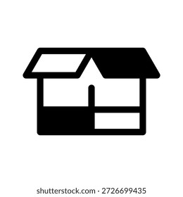Unboxing Icon Vector Symbol Design Illustration