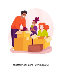 Free Vector  Realistic unboxing illustration