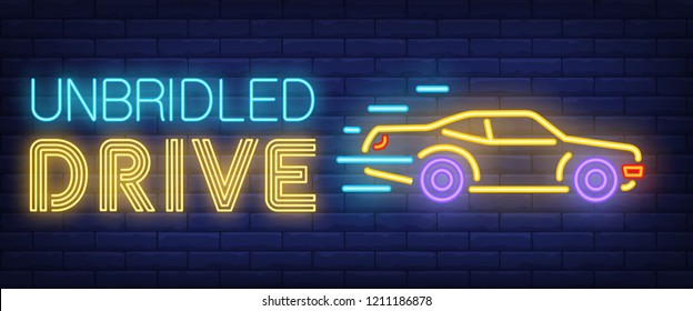 neon drive poster