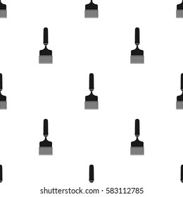 Uncapping fork icon in black style isolated on white background. Apiary pattern stock vector illustration
