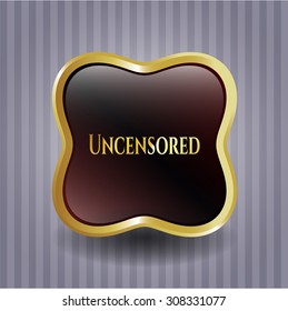 Insignia de oro sin censura