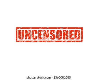 Uncensored red stamp