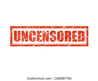 Uncensored red stamp