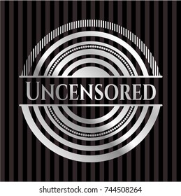 Uncensored silver emblem