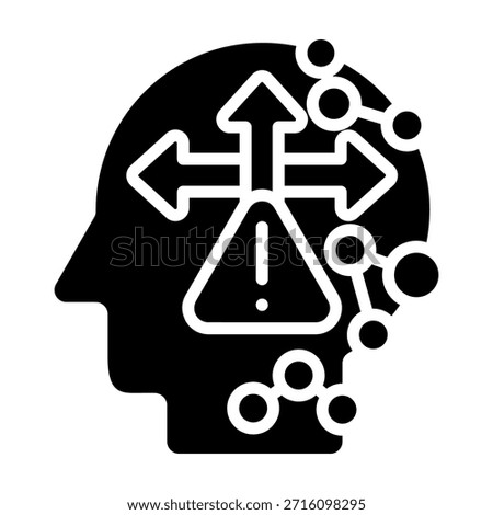 Uncertainty Icon Element For Design
