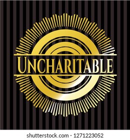 Uncharitable shiny badge