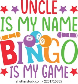 Uncle Bingo game design, bingo, games, crazy bingo, squad,