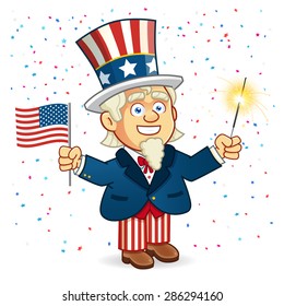 Uncle Sam American Parade