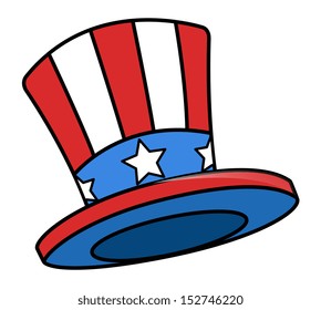 Uncle Sam Cartoon Hat