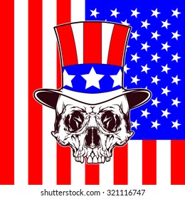 Uncle Sam Flag USA