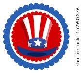 Uncle Sam Hat - 4th of july Vector