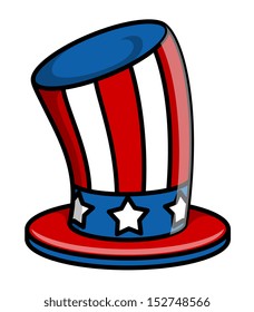 Uncle sam Hat Vector