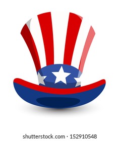 Uncle Sam Hat Vector