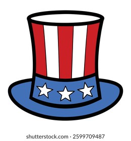 uncle sam hat vector illustration design