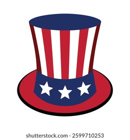 uncle sam hat vector illustration design
