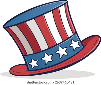 Uncle Sam hat.Fourth of july hat